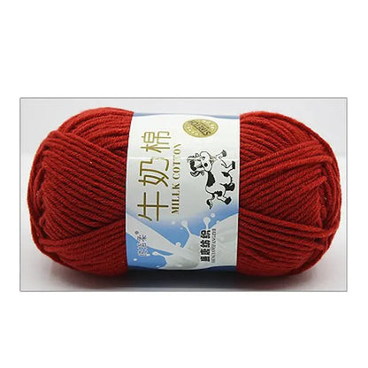 Fil Mélangé Laine & Coton 50g tricot et crochet