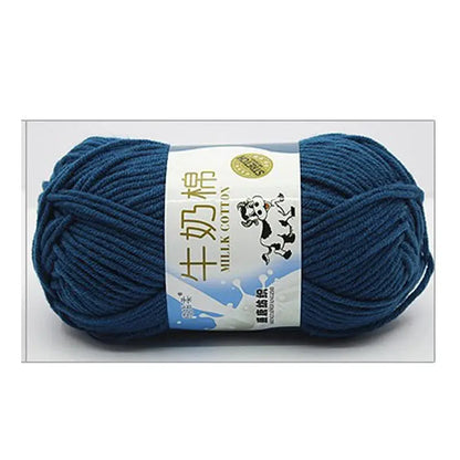 Fil Mélangé Laine & Coton 50g tricot et crochet