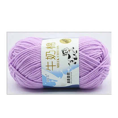 Fil Mélangé Laine & Coton 50g tricot et crochet