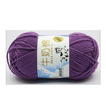 Fil Mélangé Laine & Coton 50g tricot et crochet