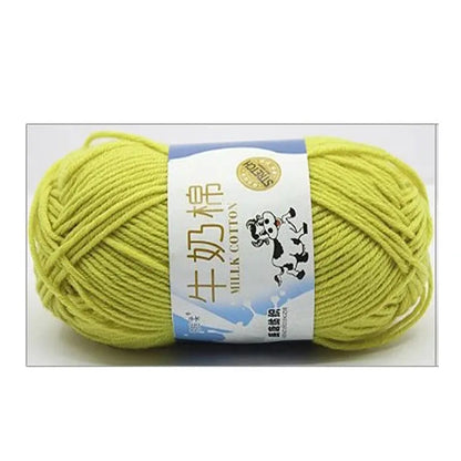 Fil Mélangé Laine & Coton 50g tricot et crochet