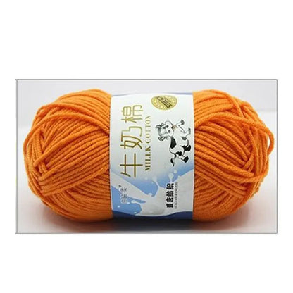 Fil Mélangé Laine & Coton 50g tricot et crochet