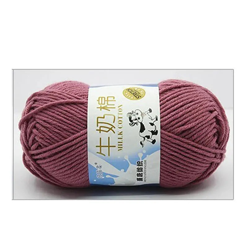 Fil Mélangé Laine & Coton 50g tricot et crochet