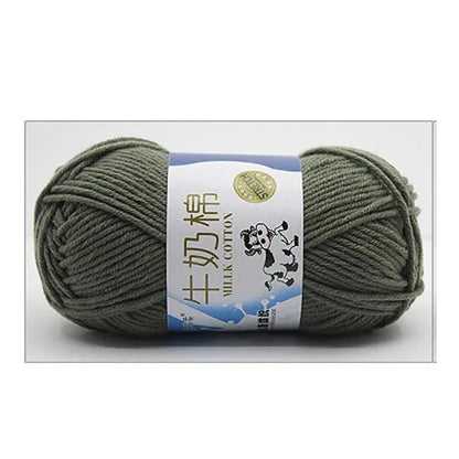 Fil Mélangé Laine & Coton 50g tricot et crochet