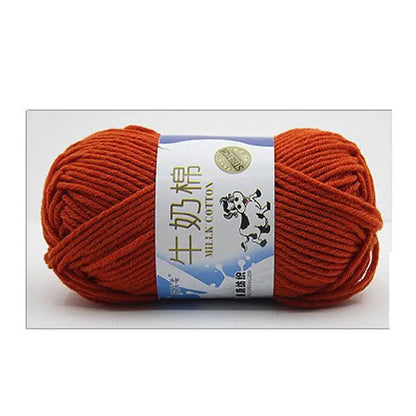 Fil Mélangé Laine & Coton 50g tricot et crochet