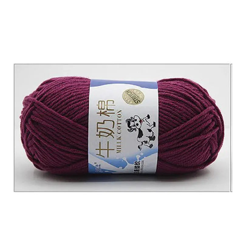 Fil Mélangé Laine & Coton 50g tricot et crochet