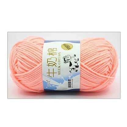 Fil Mélangé Laine & Coton 50g tricot et crochet