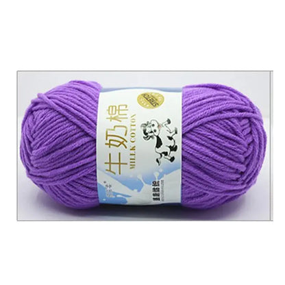 Fil Mélangé Laine & Coton 50g tricot et crochet