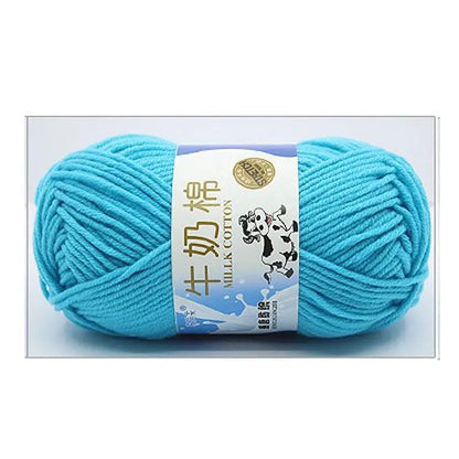 Fil Mélangé Laine & Coton 50g tricot et crochet