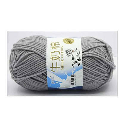 Fil Mélangé Laine & Coton 50g tricot et crochet