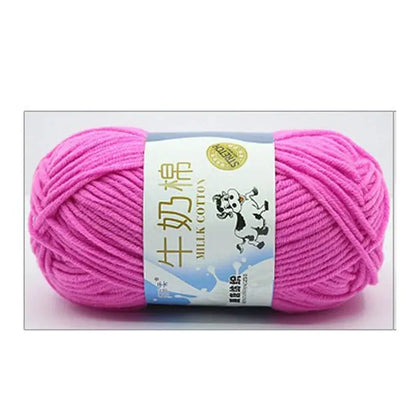 Fil Mélangé Laine & Coton 50g tricot et crochet