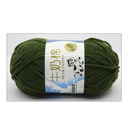 Fil Mélangé Laine & Coton 50g tricot et crochet