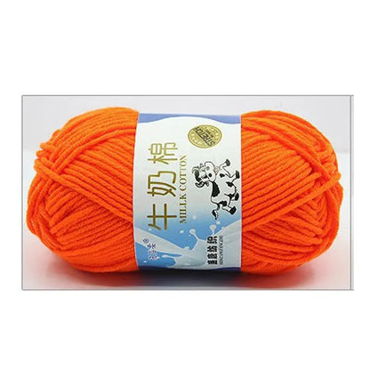 Fil Mélangé Laine & Coton 50g tricot et crochet