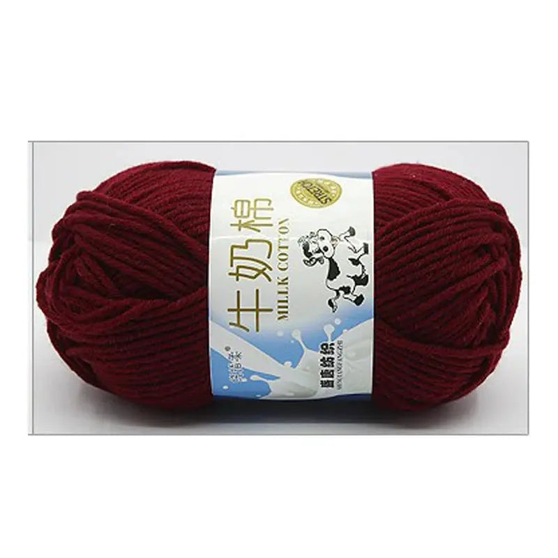 Fil Mélangé Laine & Coton 50g tricot et crochet