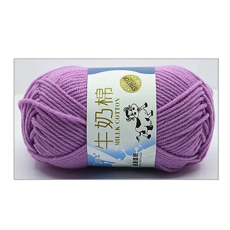 Fil Mélangé Laine & Coton 50g tricot et crochet