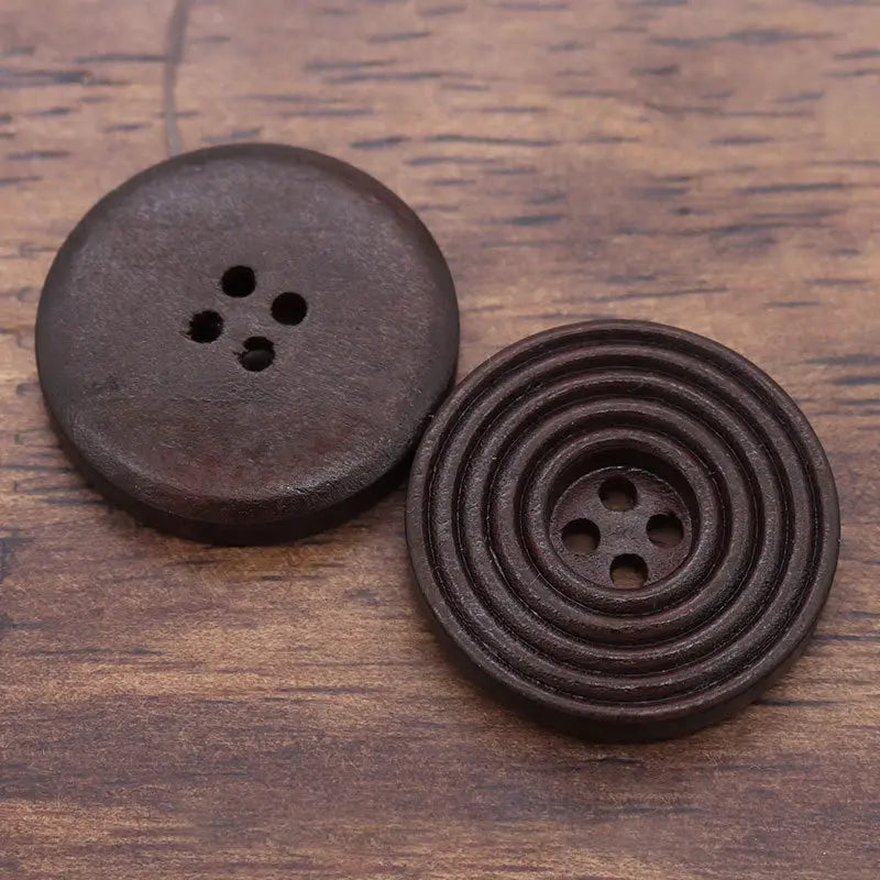 Boutons en Bois pour Bricolage