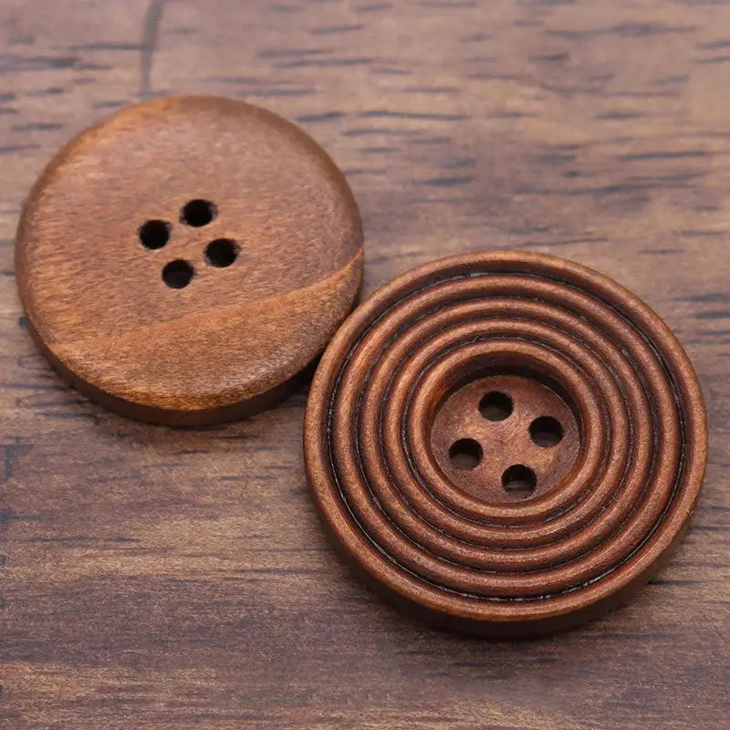 Boutons en Bois pour Bricolage