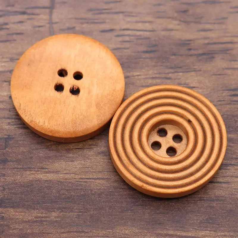 Boutons en Bois pour Bricolage