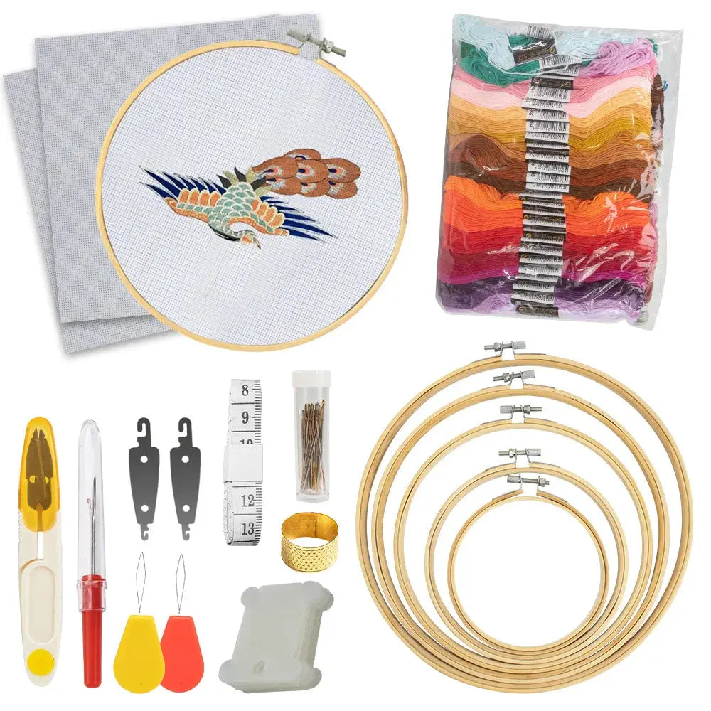 Kit de Broderie Complet pour Débutants et Experts Coudre&créer