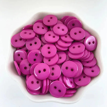 Lot de 50 boutons colorés