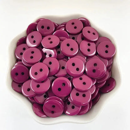 Lot de 50 boutons colorés